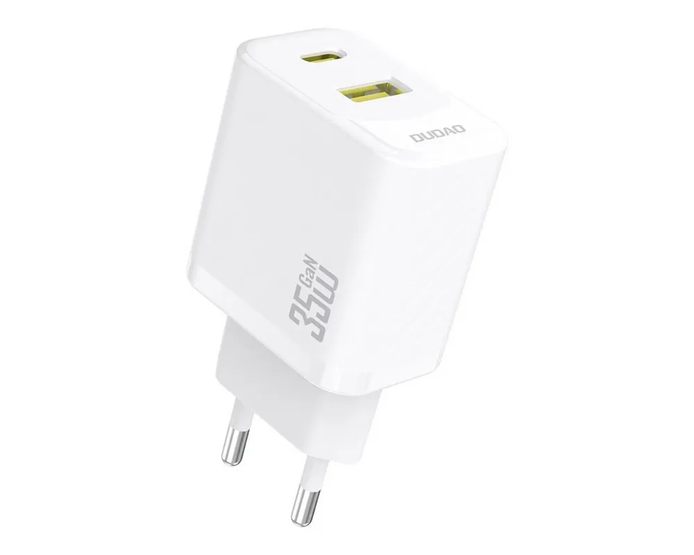 Dudao A27 MaxC USB-Ladegerät (35W GaN Schnellladen mit USB-C, USB-A und Power Delivery)