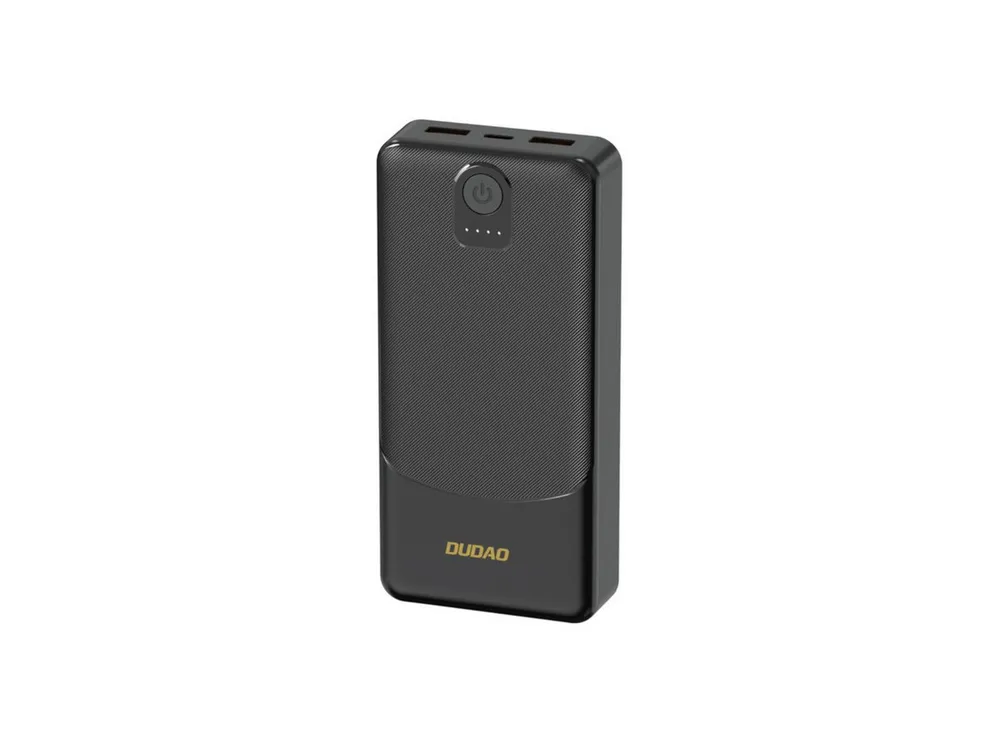 Dudao K10 Powerbank 10000 mAh (5 V), Kompakte 10000 mAh Powerbank mit 2 USB-A und LED-Anzeige