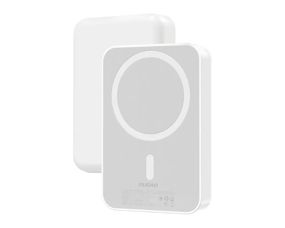 Dudao K26new Powerbank Magnetische Powerbank 10000 mAh (5, 9, 12 V), Magnetisches Wireless Charging bis 15 W