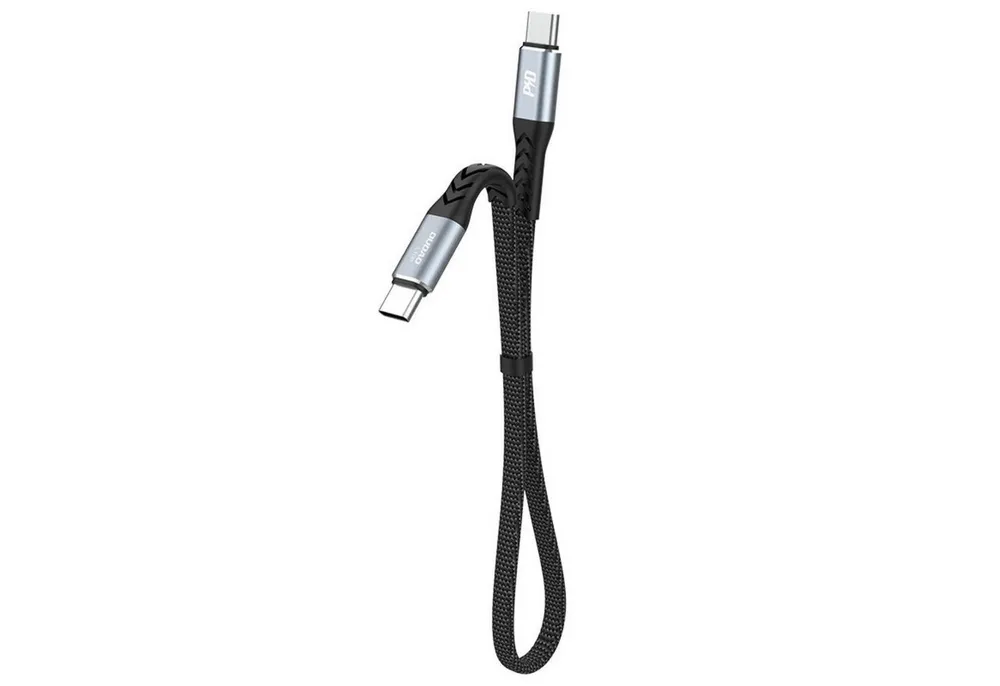 Dudao Kabel USB Typ C - USB Typ C PD100W 0,23 m schwarz Smartphone-Kabel