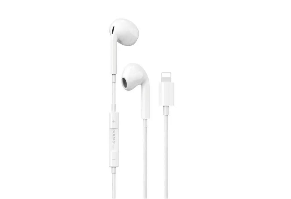 Dudao X14PROL-W1 In-Ear-Kopfhörer mit iPhone Anschluss weiß In-Ear-Kopfhörer