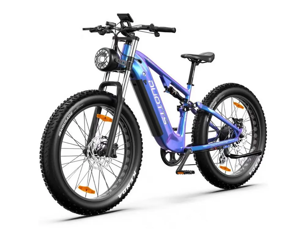 DUOTTS E-Bike Cityrad E26 48V 20Ah 960Wh 120km Damen u. Herren 26x4,0 8Gang Elektrisches, 8 Gang, Kettenschaltung, Heckmotor, 960 Wh, Fat-Tire E-Mountainbike e bike für herren u.damen