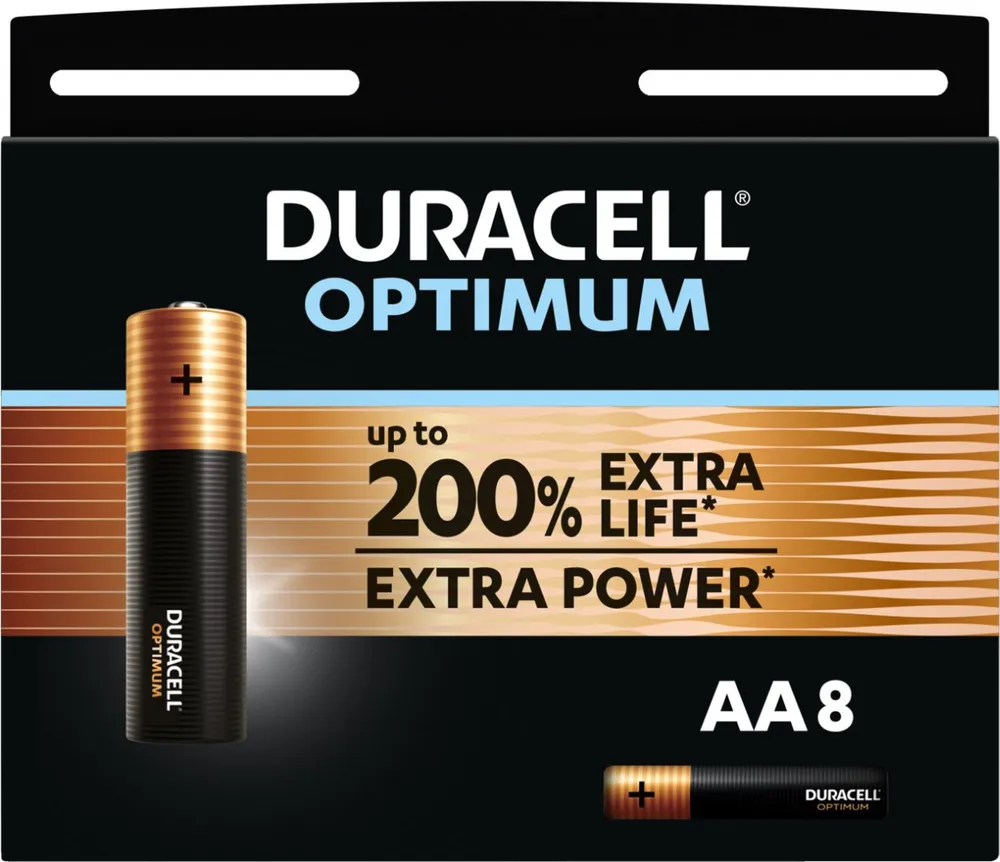 Duracell MN1500 Optimum AA 8er Blister