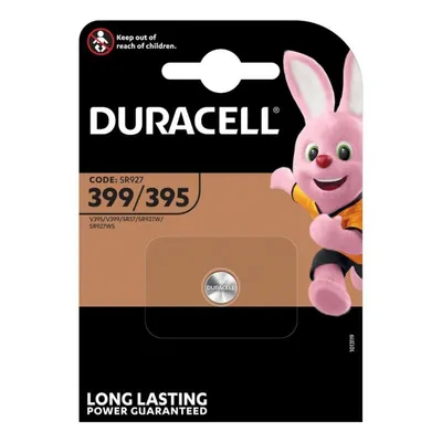 Duracell 399/395 SR57 Knopfzelle Silberoxid 1,5V