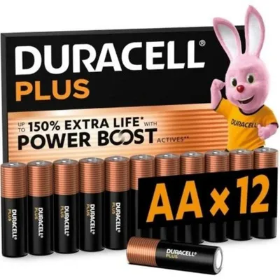 Batterie AA Duracell Plus Power Boost DPBLR6B12 1,5V Alkaline 12 Stück