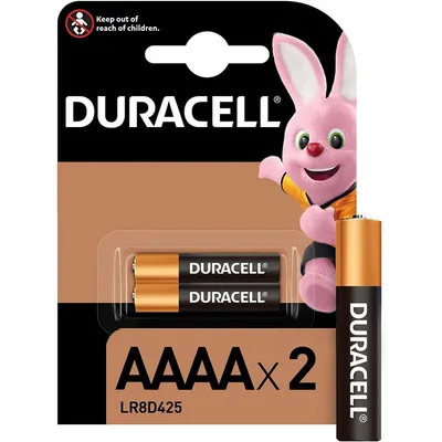 Duracell Alkaline-Batterien LR61 AAAA 1,5 V 2 Einheiten