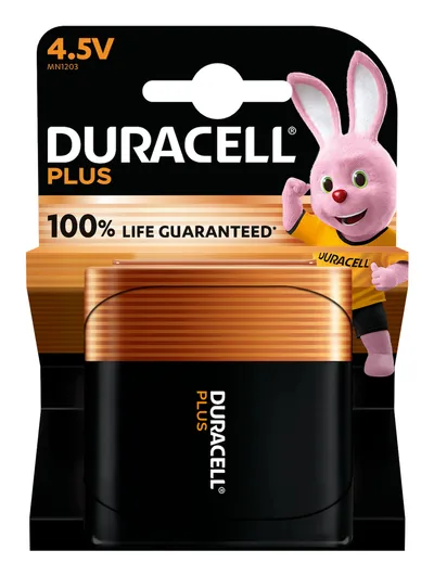 DURACELL Alkaline-Batterie 3LR12, 4.5V Plus