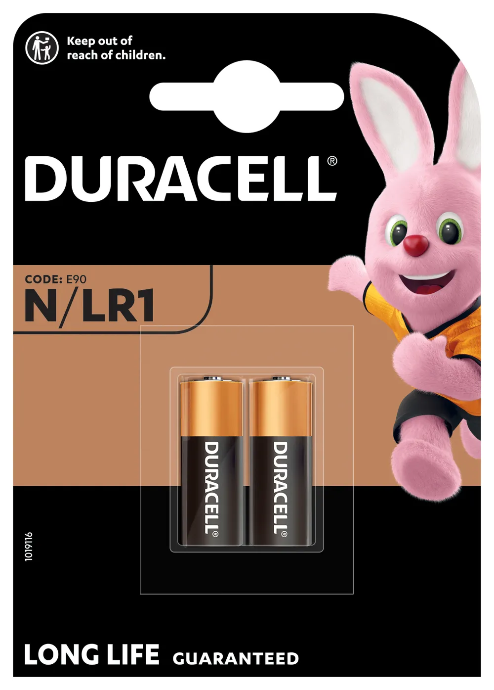 DURACELL Alkaline-Lady-Batterie LR1, 1.5V, Electronics, 2 Stück