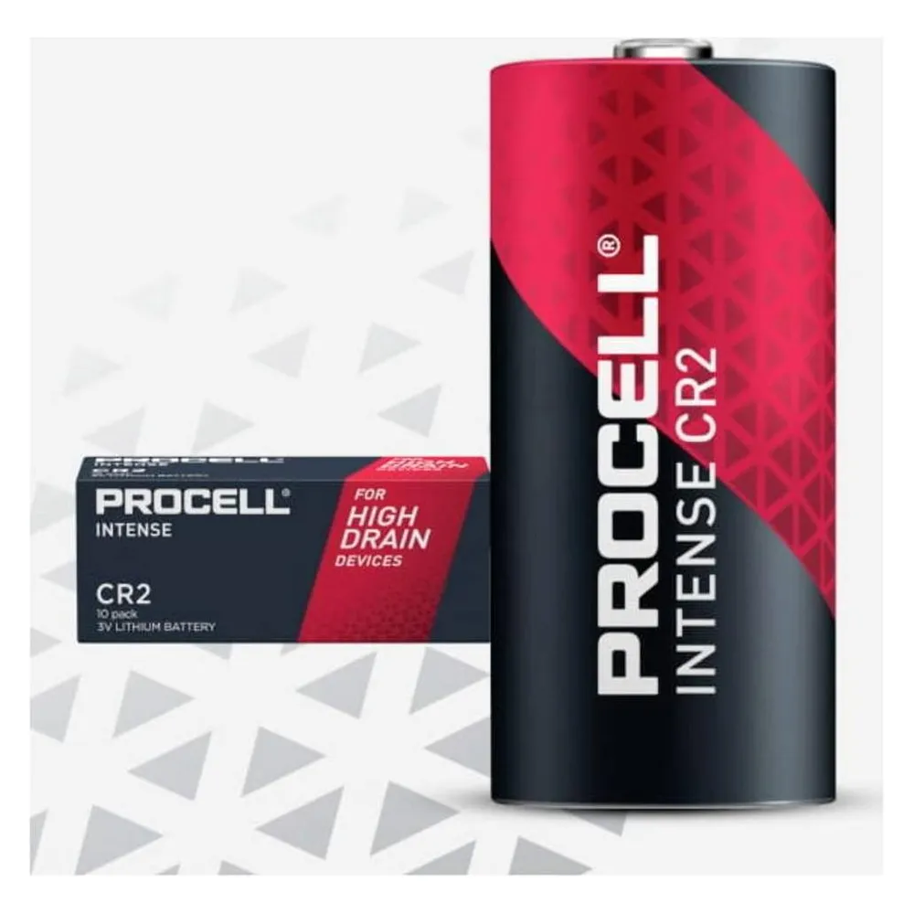 DURACELL Lithium-Batterie, CR2, 3V, Intense Power, 10 Stück