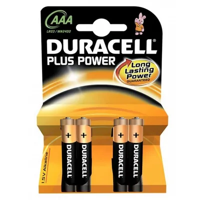 Duracell Plus Power Einwegbatterie AAA Alkali
