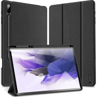 Hülle mit Klappe Dux Ducis Domo für Samsung Galaxy Tab S7 FE 12.4" Schwarz