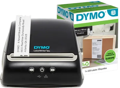 DYMO LabelWriter 5XL + 1x zusätzliche Etiketten
