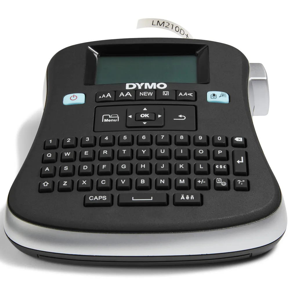 LabelManager 210D+ 6/9/12 mm D1-Bänder Qwerty EU Beschriftungsgerät