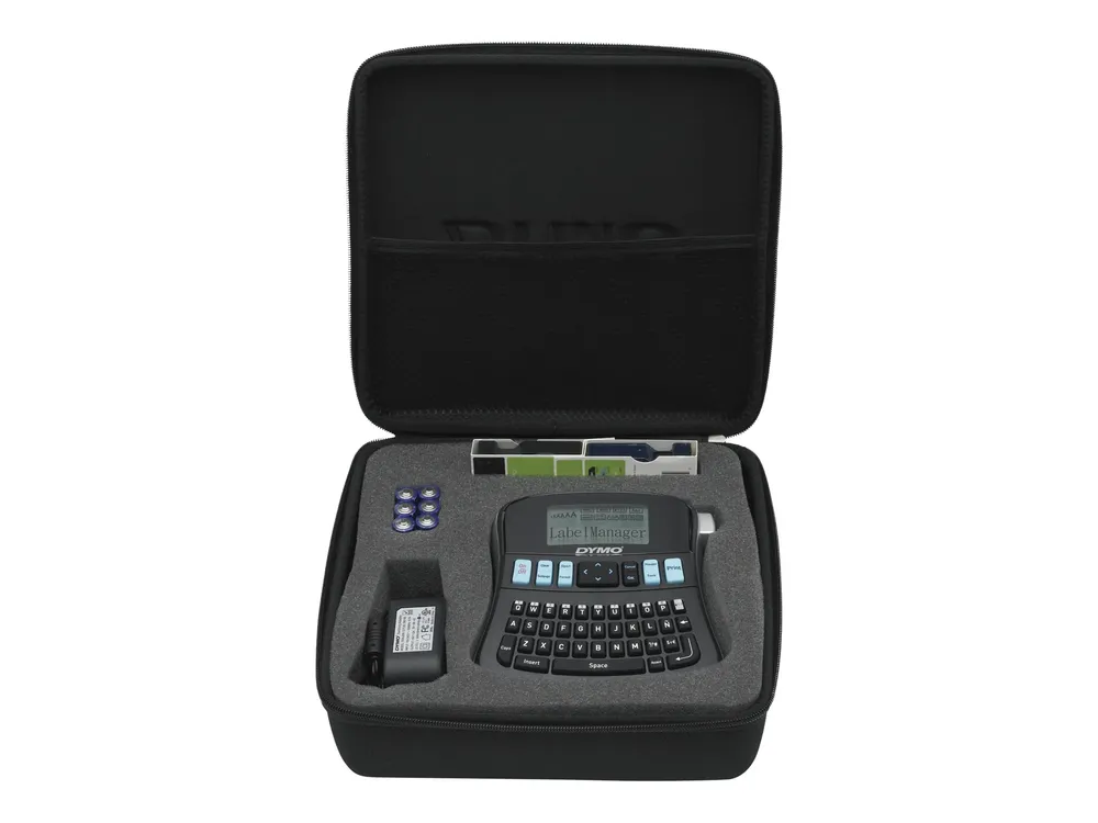LabelManager 210D+ im praktischen Koffer QWERTY Beschriftungsgerät