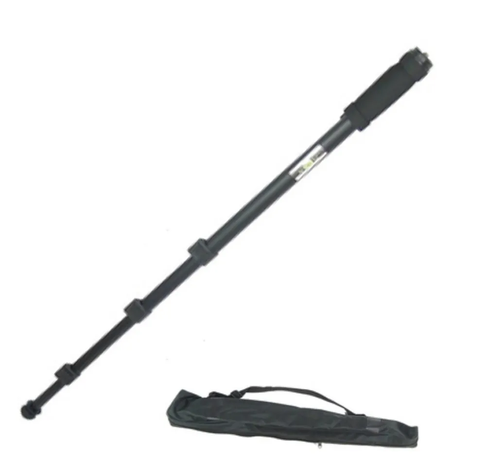 Dynasun Stativ WT1003 Einbeinstativ (höhenverstellbar 170,8 cm rutschfestem Gummifuß, gepolstertem Griff)