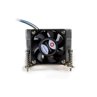 Refrigeration Air Dynatron Socket LGA 1150-1200 60mm K666R1 Schwarz Aluminium