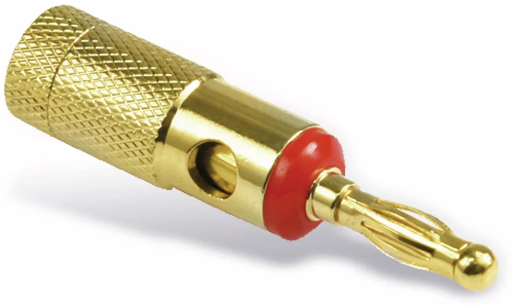 DYNAVOX Bananenstecker X-4005, rot