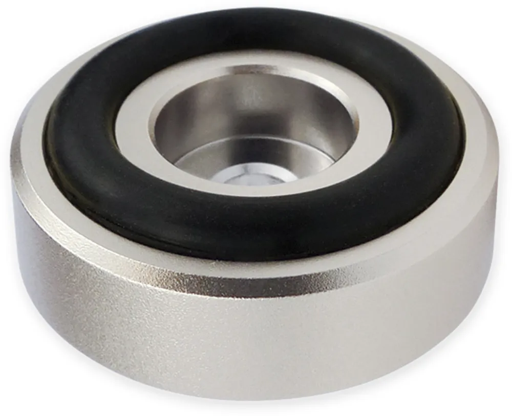 DYNAVOX Gerätefüsse Aluminium, silber, 4 Stück