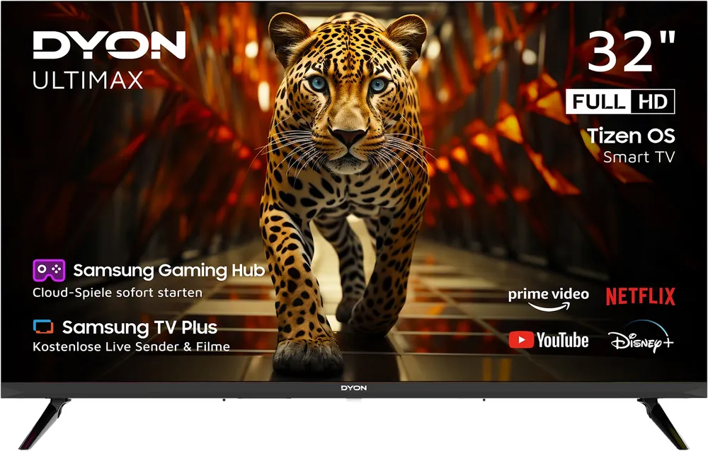 DYON LED-TV Ultimax 32F-TI, 80 cm (32"), EEK: F, FullHD