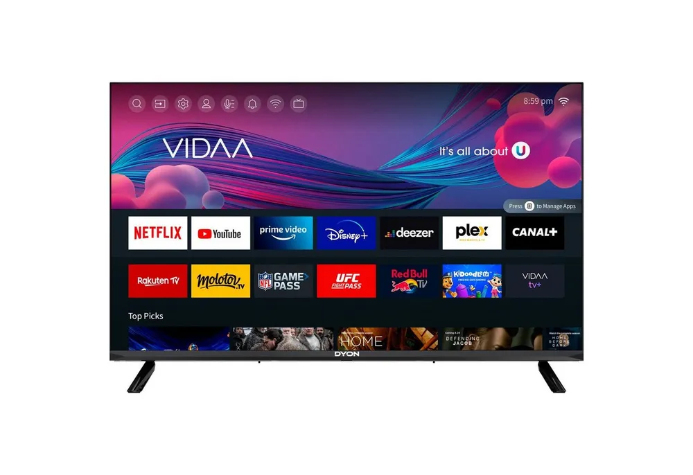 Dyon SMART 32 VX LED-Fernseher (32 Zoll, HD-Ready, Ja)