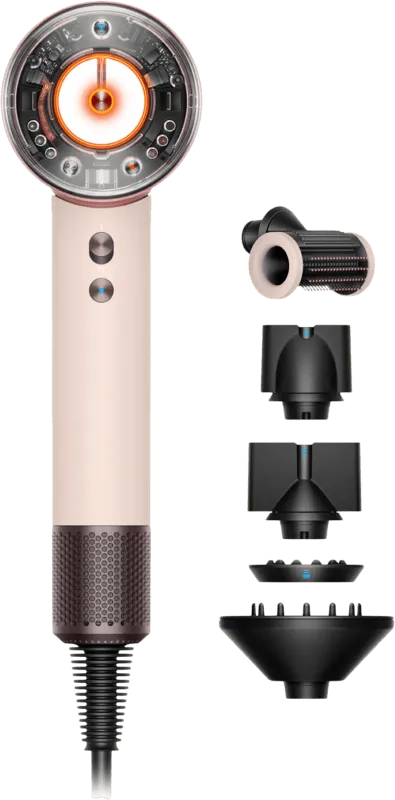 Dyson Supersonic Nural Straight + Wavy Ceramic Pink
