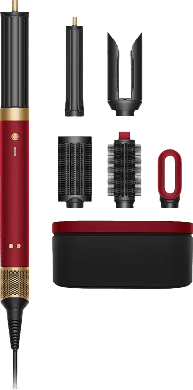 Dyson Airwrap Co-anda2x Straight+Wavy Red Velvet
