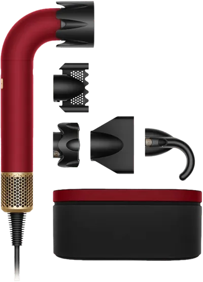 Dyson Supersonic r Straight+Wavy Red Velvet