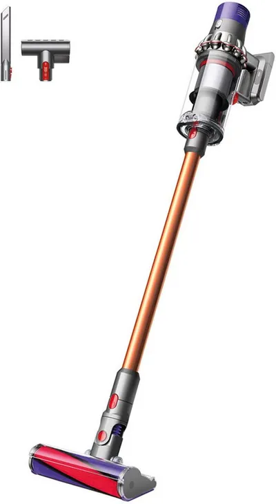 DYSON Akku-Hand-und Stielstaubsauger V10, 545 W, beutellos, Die Saugkraft eines kabelgebundenen Staubsaugers.