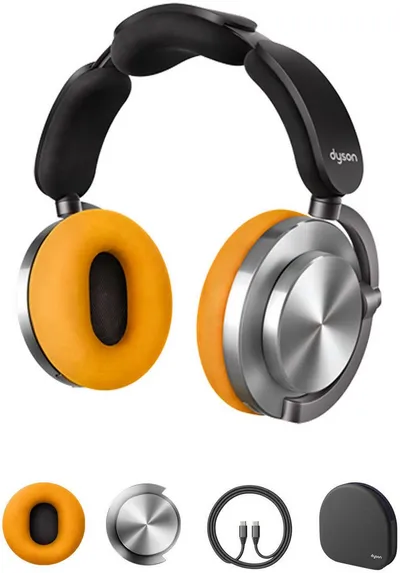 DYSON OnTrac™ Over-Ear-Kopfhörer (Geräuschisolierung, Transparenzmodus, Bluetooth, Integriertes Mikrofon zum telefonieren und Geräuschunterdrückung)