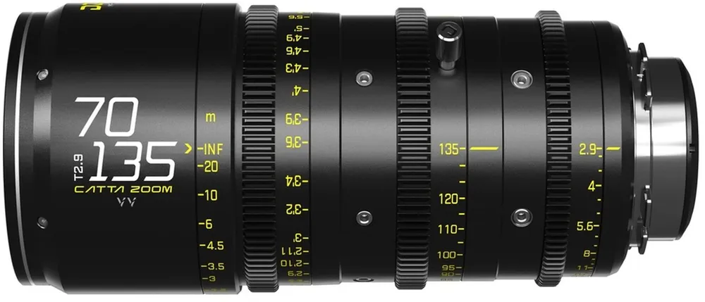 DZOFILM Catta Ace Zoom 70-135mm T2.9 schwarz für PL/EF Mount