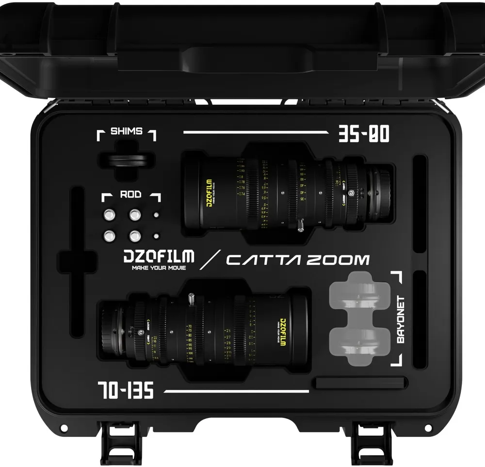 DZOFILM Catta Zoom 2-Lens Kit (35-80/70-135 T2.9) schwarz