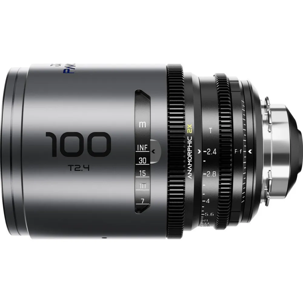 DZOFILM Pavo 2x Anamorphic 100mm T2.1 für PL/EF Mount Blue Coating