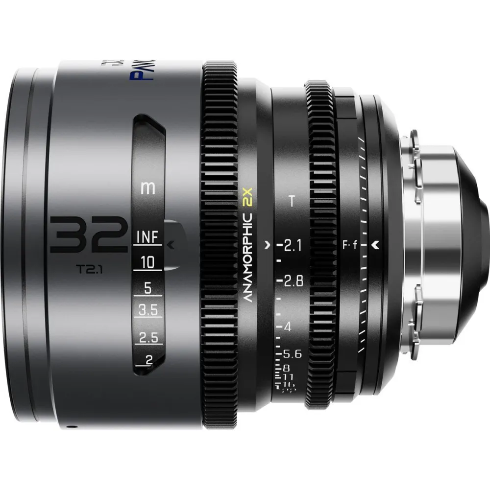 DZOFILM Pavo 2x Anamorphic 32mm T2.1 für PL/EF Mount Blue Coating