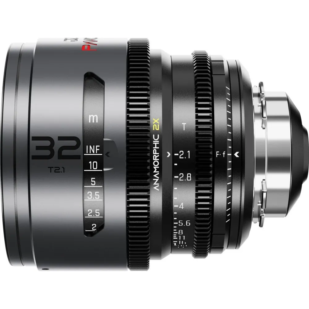 DZOFILM Pavo 2x Anamorphic 32mm T2.1 für PL/EF Mount Neutral Coating