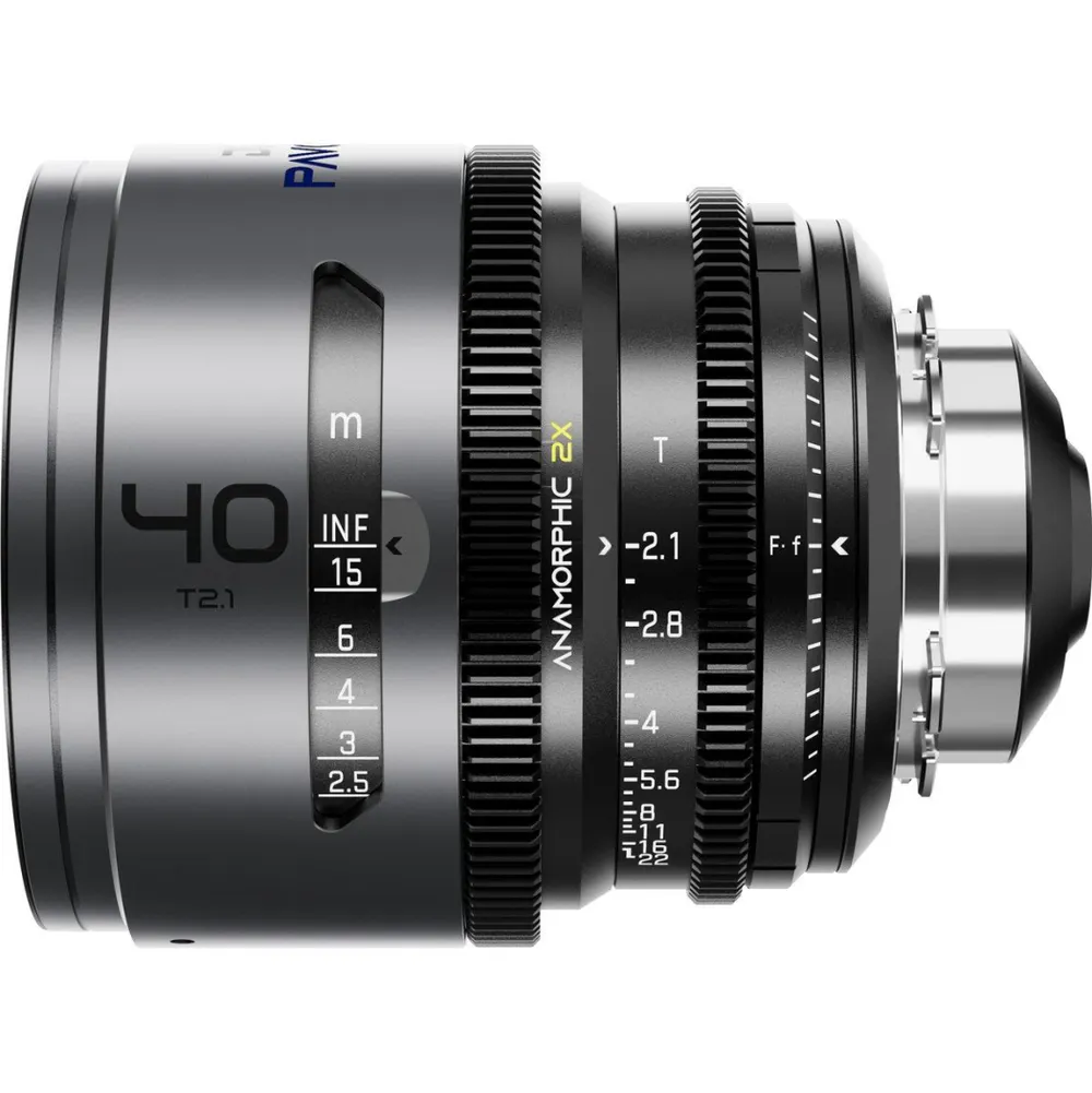 DZOFILM Pavo 2x Anamorphic 40mm T2.1 für PL/EF Mount Blue Coating