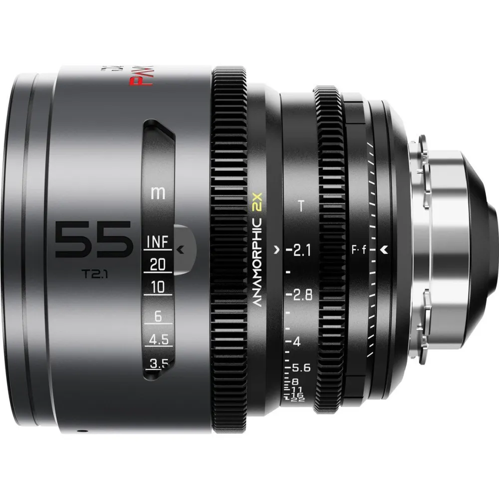 DZOFILM Pavo 2x Anamorphic 55mm T2.1 für PL/EF Mount Neutral Coating