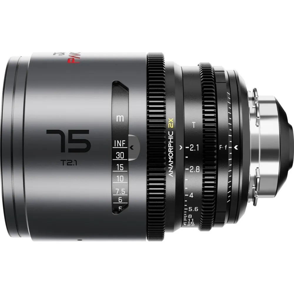 DZOFILM Pavo 2x Anamorphic 75mm T2.1 für PL/EF Mount Neutral Coating