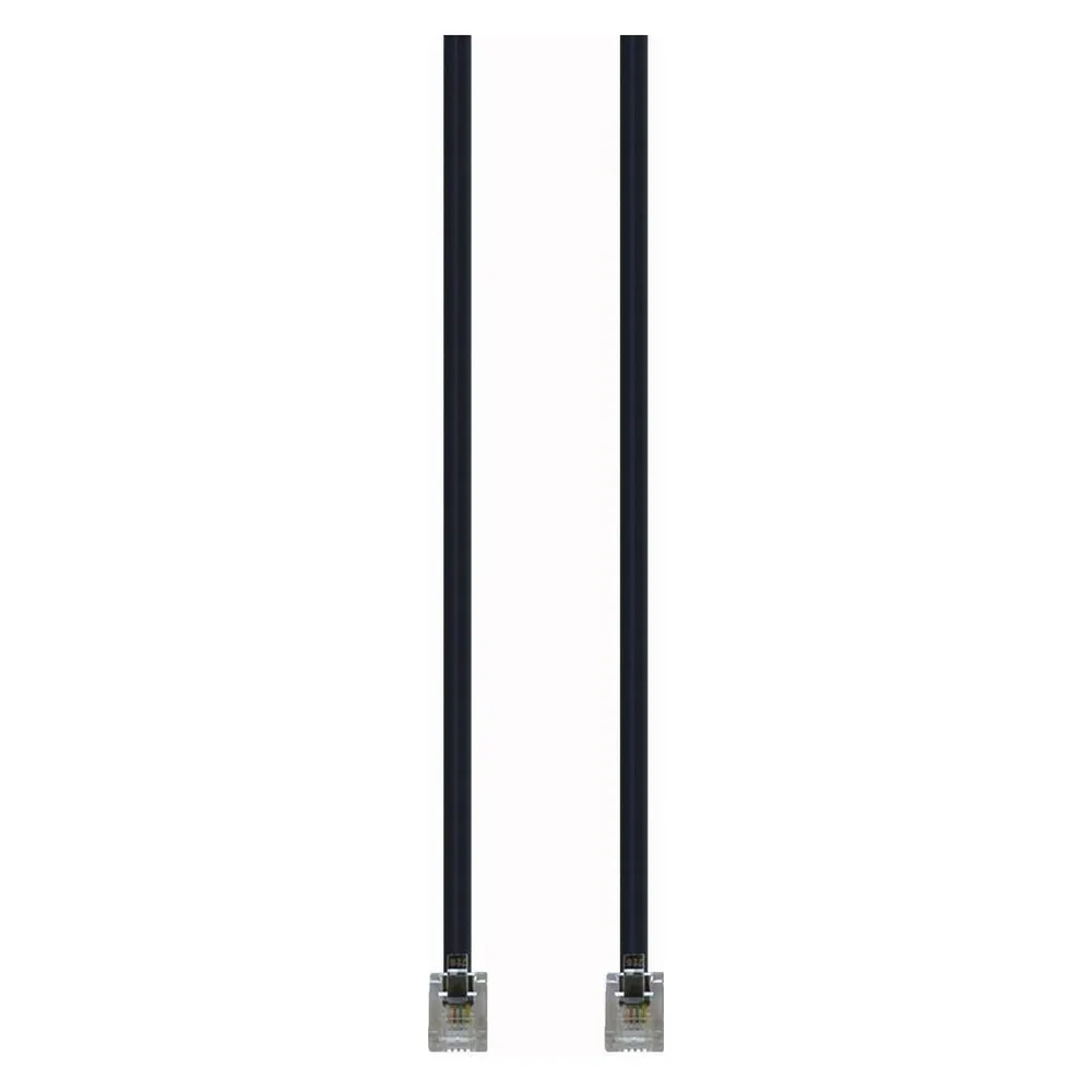 E+P T 100/3 3m Schwarz Telefonkabel