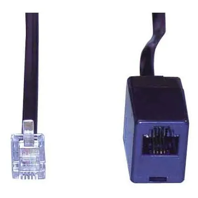 E+P Telefonkabel T 19 6,0m Westernstecker/Westernkupplung