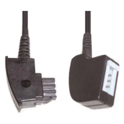 E+P T 27 6m Schwarz Telefonkabel