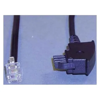 E+P T 36/3 3m Schwarz Telefonkabel