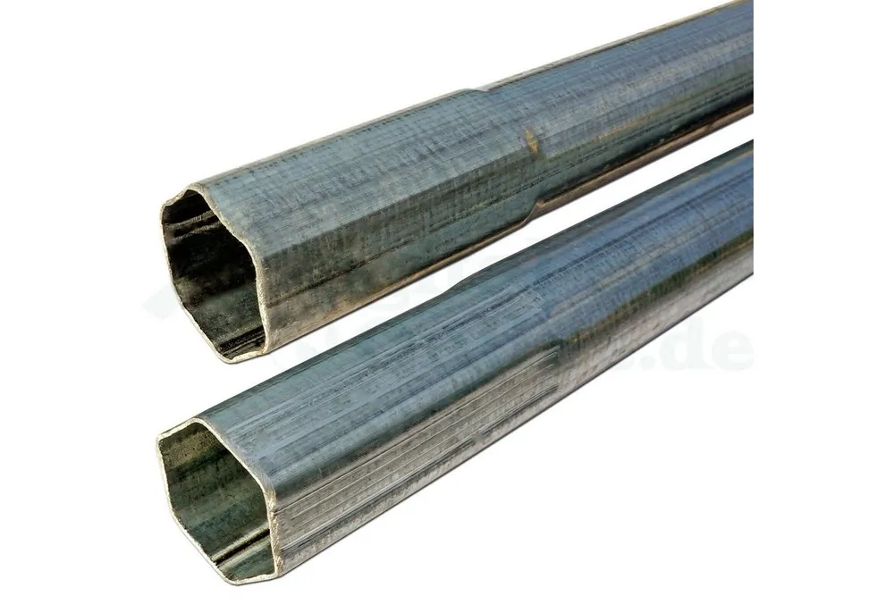 EasyMount SAT-Halterung Steckmast Set Stahl ø 48mm 190cm aus verzinktem Stahl mit Mastkappe