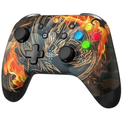 EasySMX ESM-9124 Kabelloses Bluetooth/2,4 GHz Dragon-Gamepad für Nintendo Switch/PC/Android/iOS