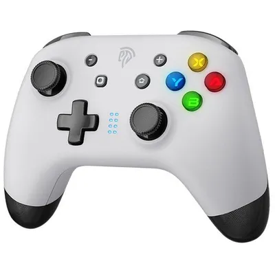 EasySMX ESM-9124 Kabelloses Bluetooth/2,4GHz Gamepad weiß für Nintendo Switch/PC/Android/iOS