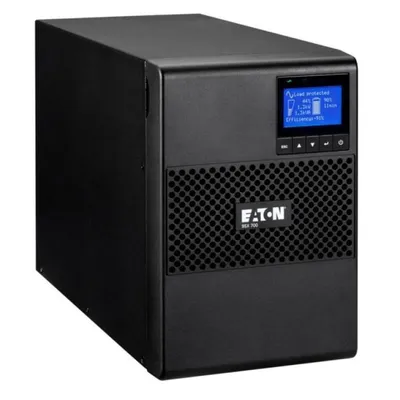 Eaton 9SX700I Unterbrechungsfreie Stromversorgung (USV) Doppelwandler (Online) 0,7 kVA 630 W 6 AC-Ausgänge
