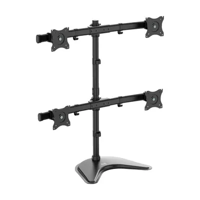 Eaton DDR1327MQ Monitorhalterung Tisch 4 Bildschirme 13 bis 27" VESA 75x75 bis 100x100 Max 32Kg