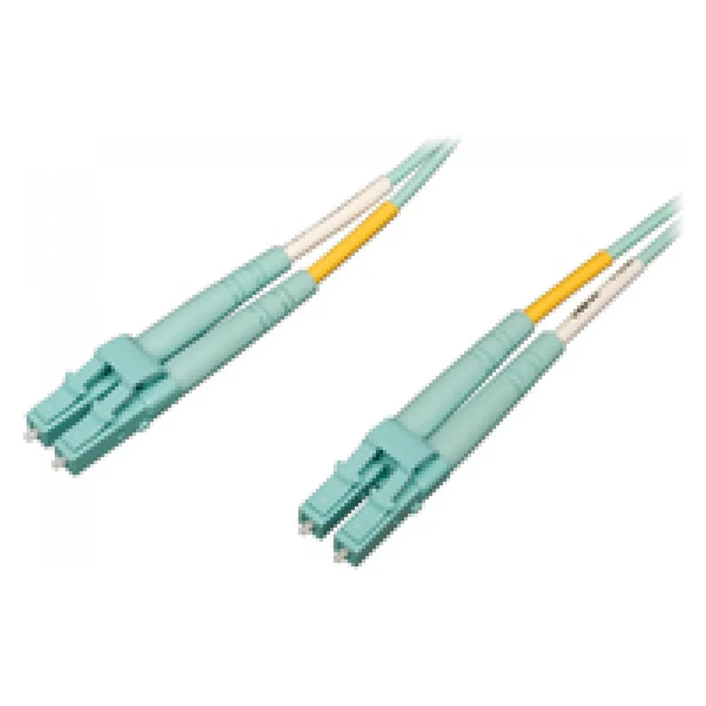 Eaton 10Gb/100Gb Duplex Multimode 50/125 OM4 LSZH Fiber Patch Cable LC/LC - Aqua 1M 3ft. 0
