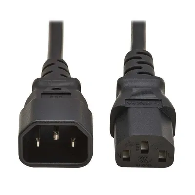 Stromkabel Eaton P004-01M-EU 1 m IEC C13 auf C14 Schwarz H05VV-F 10A