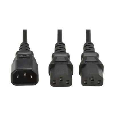 Übertragungskabel Eaton P004-02M-2C13EU 2 m IEC C14 zu IEC C13