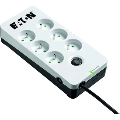 Steckdosenleiste Eaton PB6F 6 Steckplätze mit Schutz Schalter LED-Anzeige